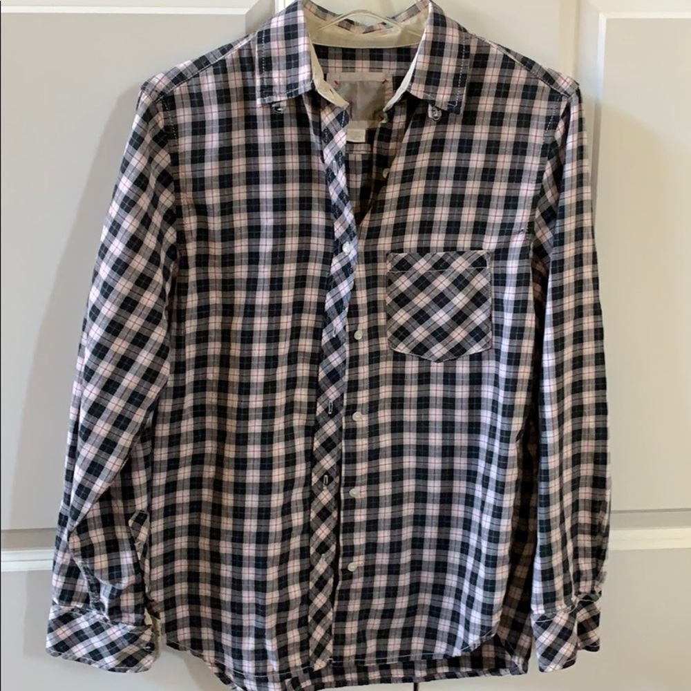 Victoria’s Secret Plaid Shirt Top S… - Picture 2 of 7